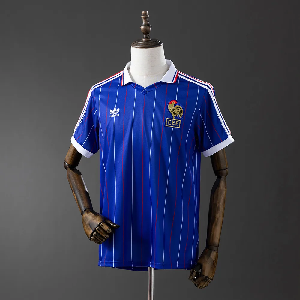 Camiseta Local Retro 1982 Francia