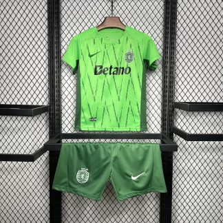 2024/2025 Camiseta Tercera Visitante Sporting Lisbon Calidad Tailandesa Talla Infantil