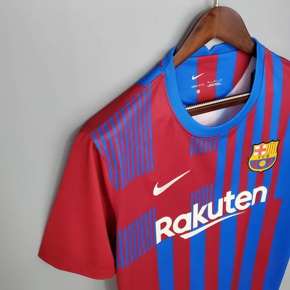 Camiseta de Fútbol Barcelona Local 2021/2022 Calidad Thai