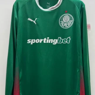 2026/2027 Manga Larga Palmeiras Local Camiseta de Fútbol 1:1 Calidad Tailandesa
