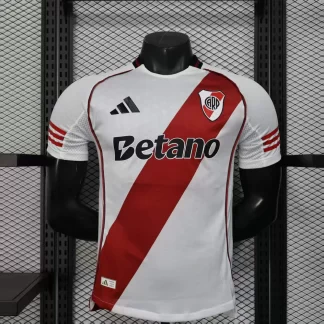 2025/2026 Versión Jugador River Plate Camiseta de Fútbol Local Calidad Tailandesa