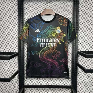 Camiseta Edición Especial Real Madrid Cailong Negra 2024/2025