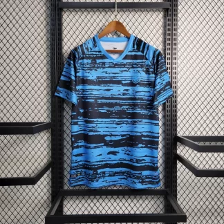 Camiseta de fútbol de entrenamiento azul del Al-Nassr 2022/2023