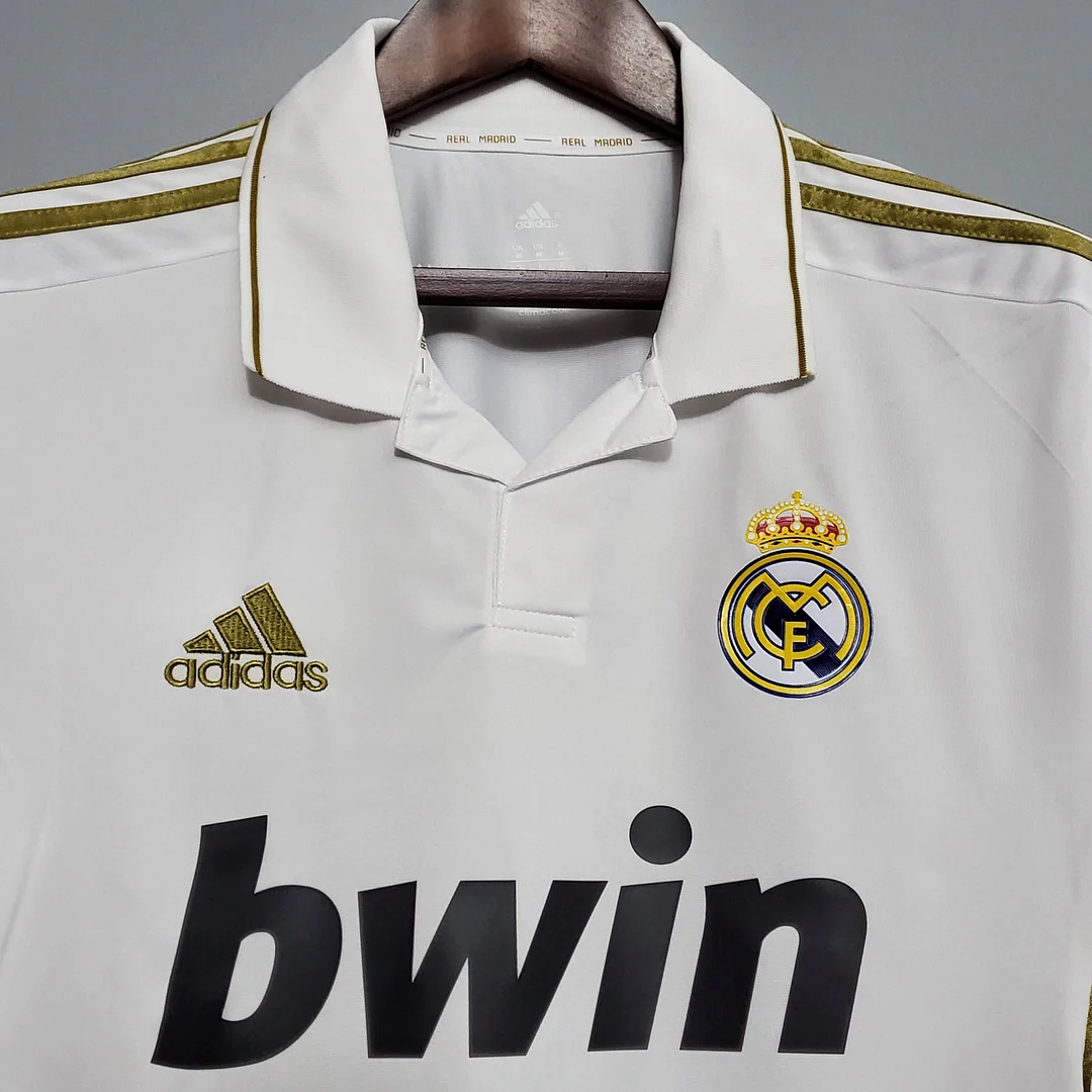 2011/2012 Retro Manga Larga Real Madrid Local