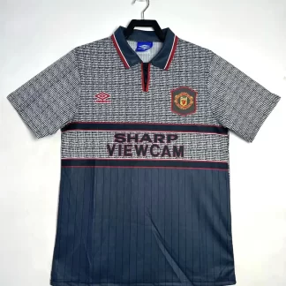 Camiseta de Fútbol Retro 1995/1996 Manchester United Visitante Calidad Tailandesa