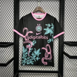 2024/2025 Inter Milan Edición Especial Camiseta de Fútbol Rosa Calidad Tailandesa