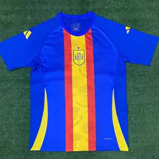 2024 España Camiseta de Entrenamiento AAA Grado Aficionado
