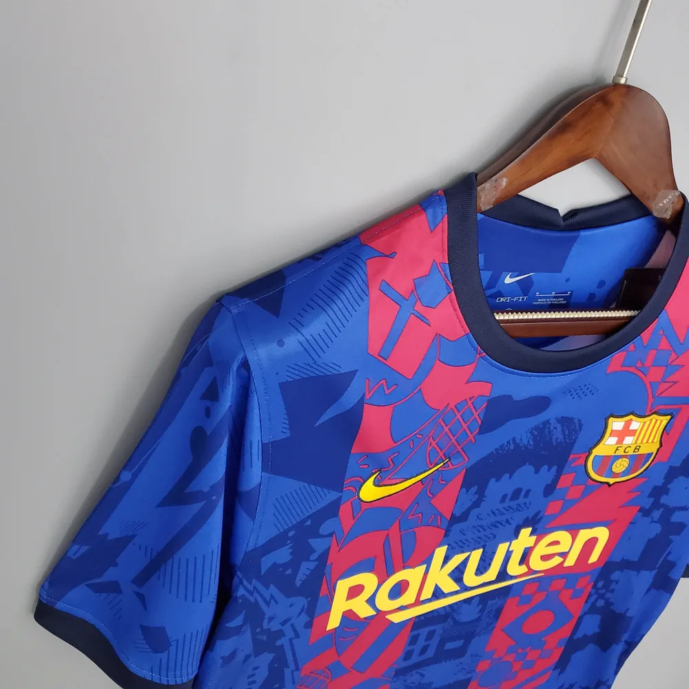 Barcelona Camiseta de Fútbol 2021/2022 Calidad Tailandesa Tercera Suplente
