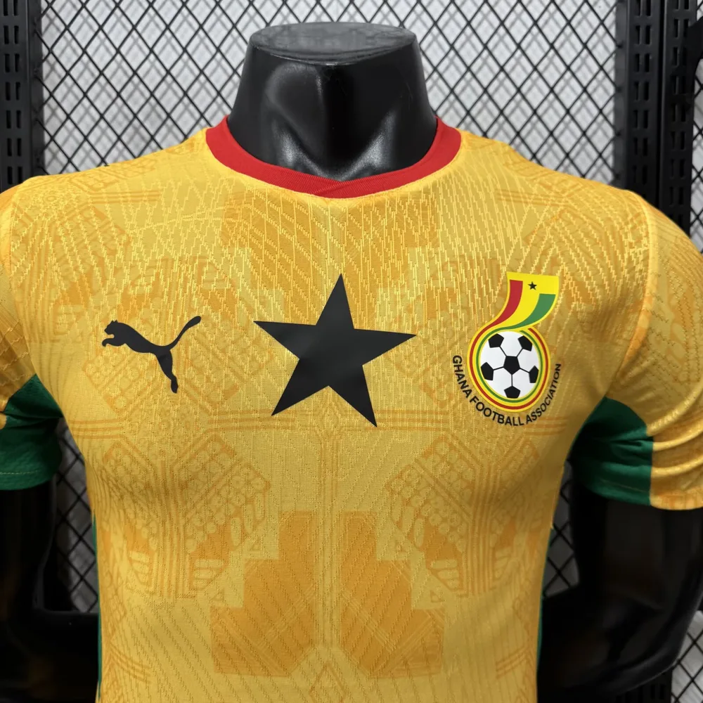 2026 Player Version Ghana National Team Away Football Jersey 1:1 Thai Quality