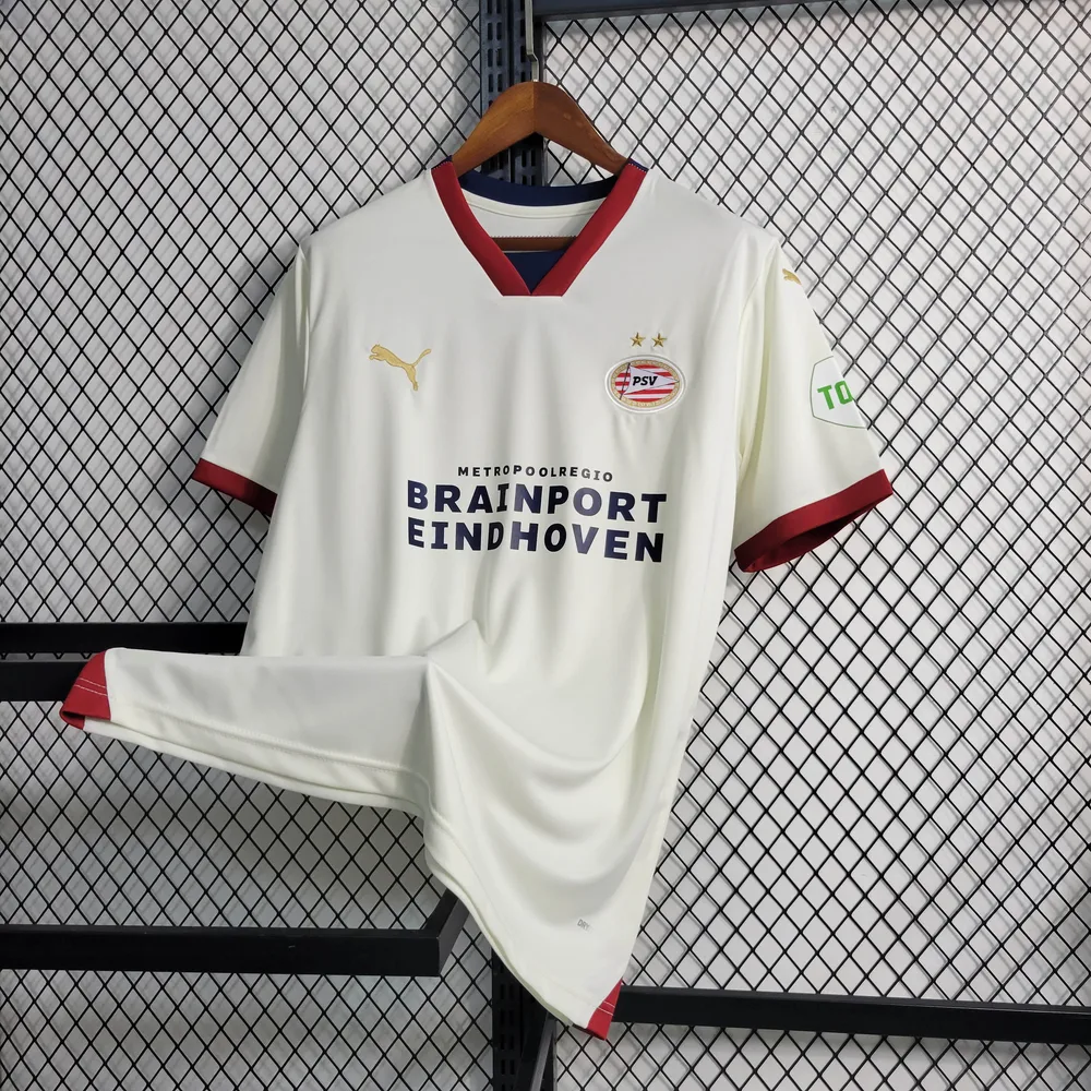 Camiseta de Fútbol Visitante Eindhoven 2023/2024 Calidad Thai