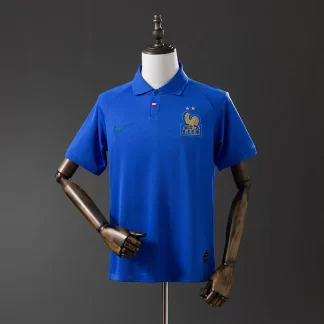 Camiseta retro azul del 120 aniversario de Francia