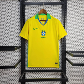 2025 Camiseta de Fútbol Local Brasil AAA calidad aficionado