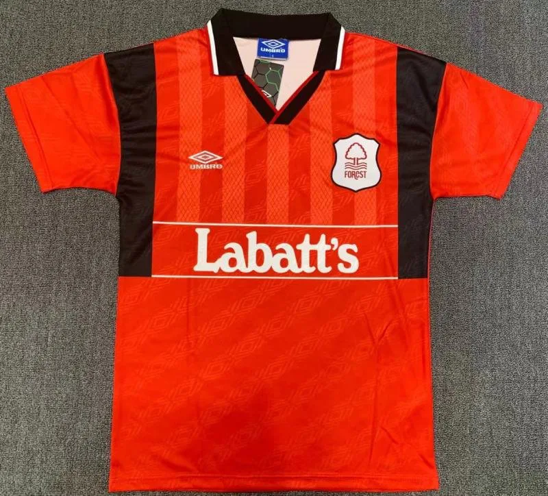 Camiseta Retro Nottingham Forest Local 1994-1995 Calidad Tailandesa