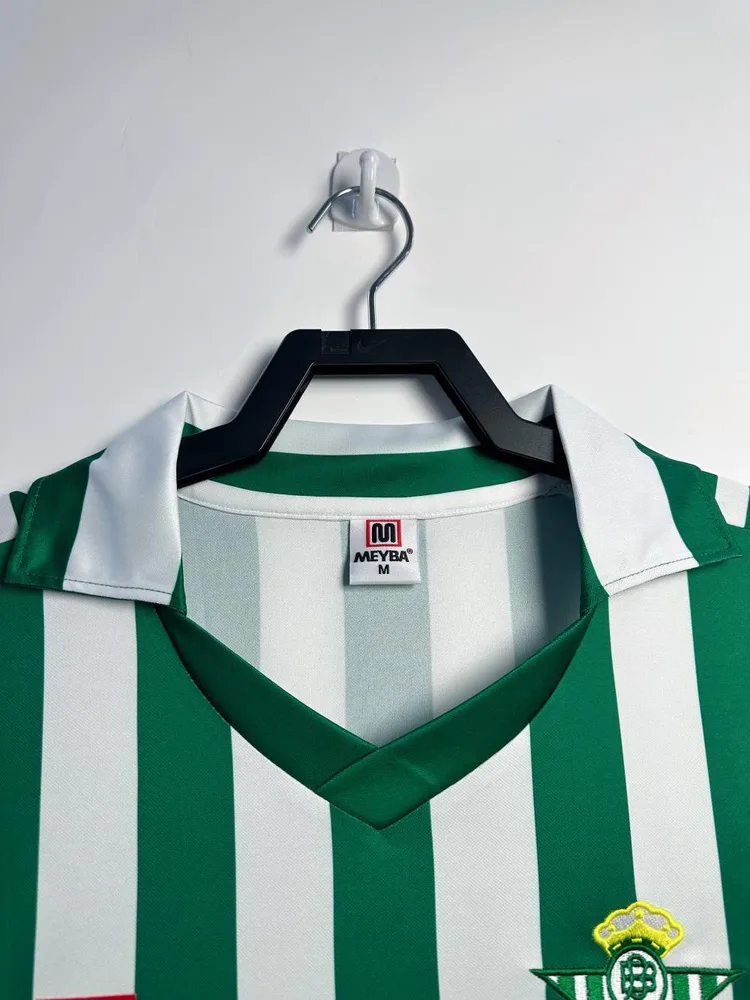 1982/1985 Retro Camiseta Local Real Betis Calidad Tailandesa
