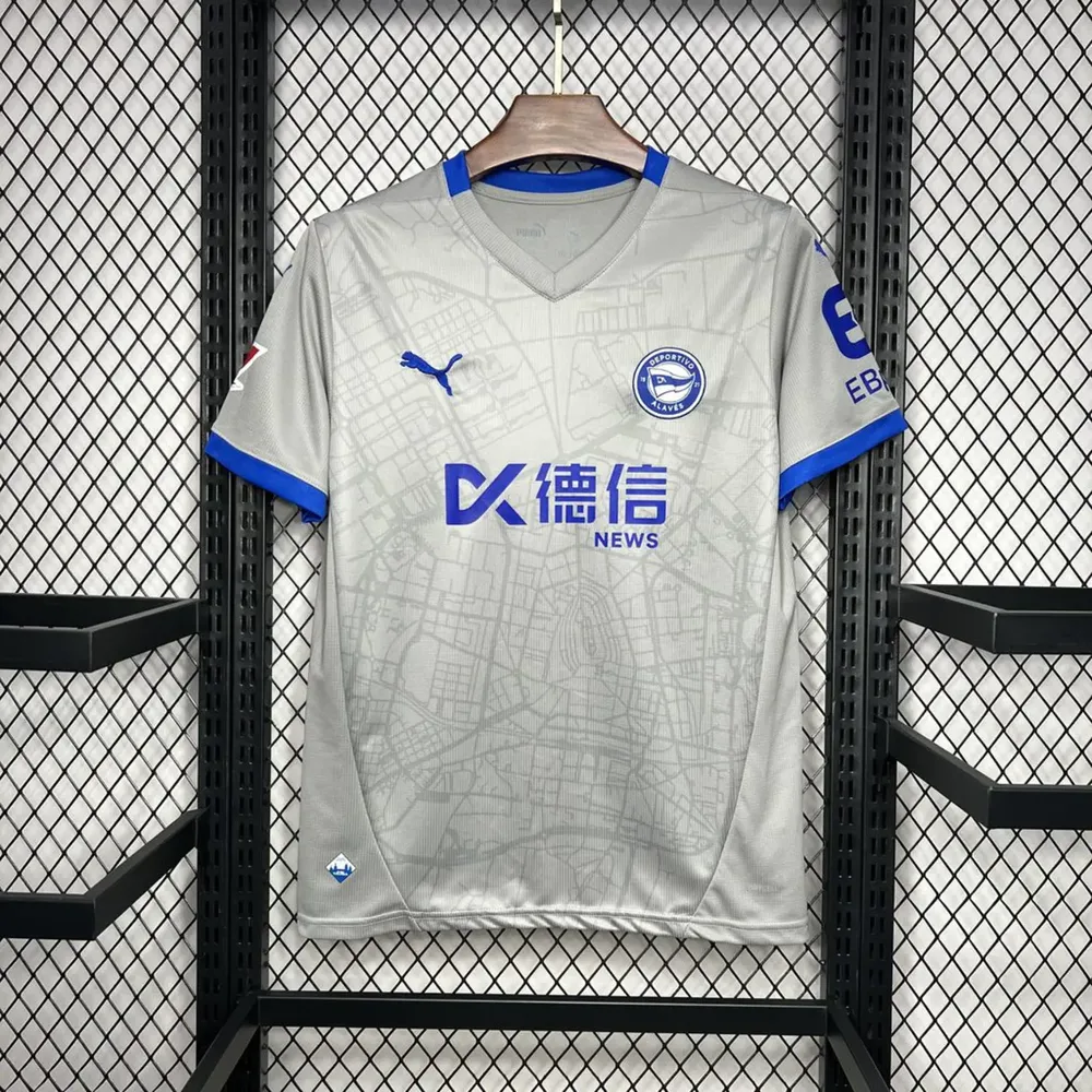 2024/2025 Alavés Camiseta de Fútbol Visitante Calidad Tailandesa