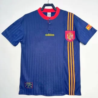 Camiseta Visitante España Retro 1996 Calidad Tailandesa