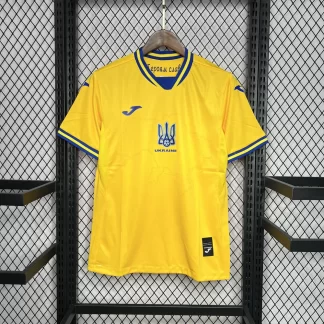 2024-2025 Ukraine National Team Home Football Jersey