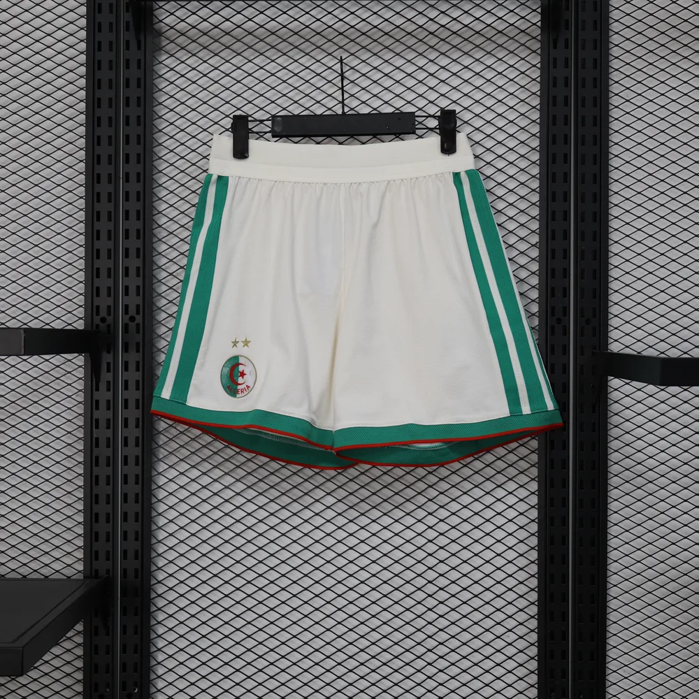 2026 Player Version Pantalón Corto Local Selección de Argelia AAA calidad para aficionados