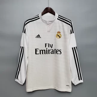 Retro Manga Larga 2014/2015 Real Madrid Local