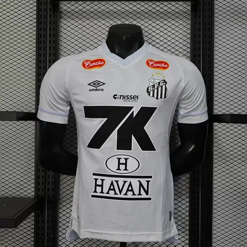 2025/2026 Versión Jugador Santos Camiseta de Fútbol Edición Especial Blanca Calidad Tailandesa
