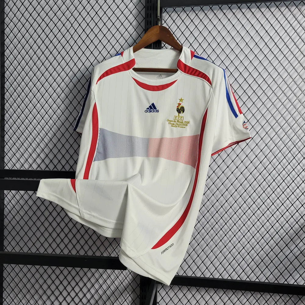 Camiseta de Fútbol Retro Francia Visitante 2006