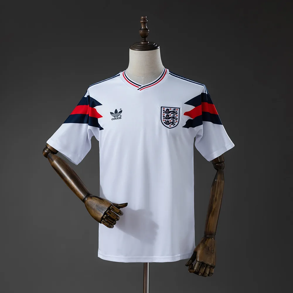 Camiseta Retro 1990 England Home de Fútbol
