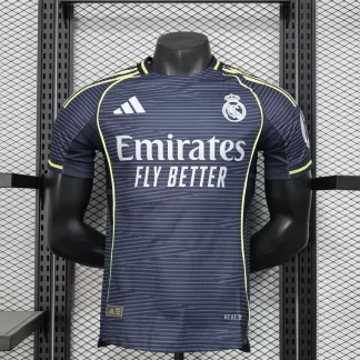 2025/2026 Versión Jugador Real Madrid Tercera Visitante Camiseta de Fútbol Calidad Tailandesa