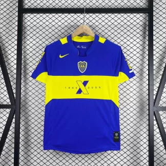 2005 Camiseta de Fútbol Retro Edición 100.º Aniversario Boca Juniors 1:1 Calidad Tailandesa