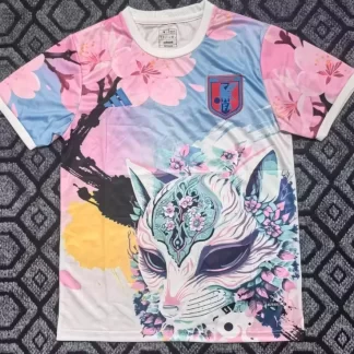 2025/2026 Japón Zorro Rosa Camiseta Fútbol Calidad Thai