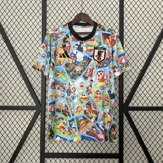 Camiseta de Fútbol Edición Crayon Shin-chan 2024 de Japón AAA calidad aficionado