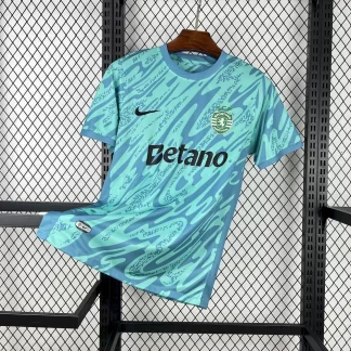 2025/2026 Sporting Lisboa Edición Especial Azul Camiseta de Fútbol Calidad Tailandesa
