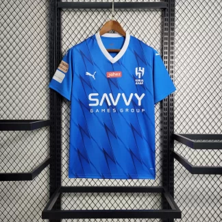 Camiseta de fútbol local del Al-Hilal Saudi 2023/2024