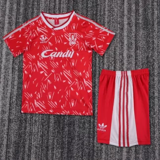 Camiseta Retro Liverpool Local 1989-1991 Calidad Tailandesa Talla Infantil
