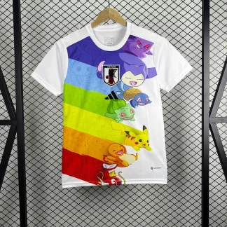 2025/2026 Japón Digimon blanca Camiseta de fútbol Calidad tailandesa