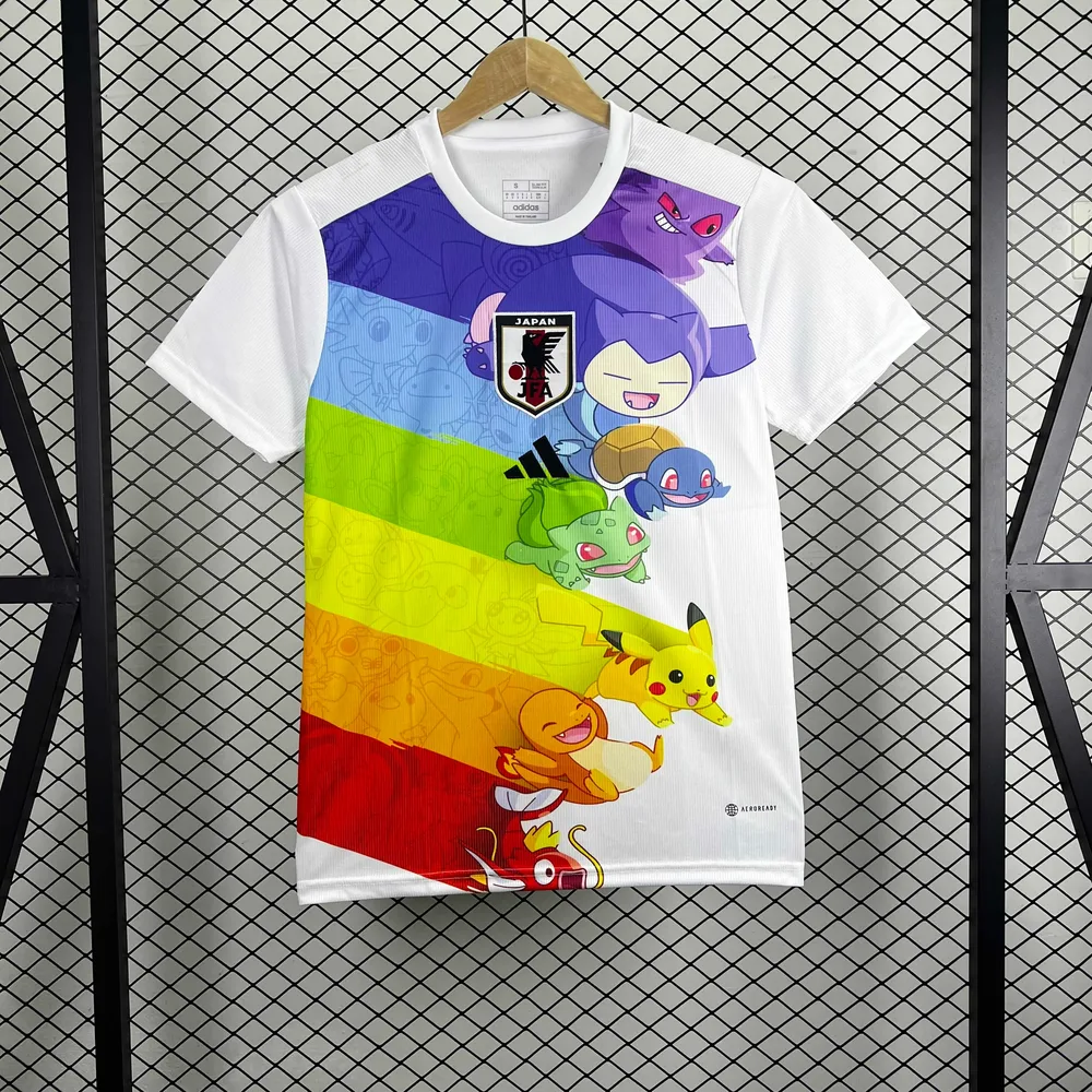 2025/2026 Japón Digimon blanca Camiseta de fútbol Calidad tailandesa