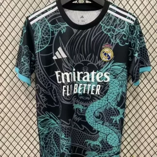 2025/2026 Ropa de Entrenamiento Patrón Dragón Real Madrid Camiseta de Fútbol Calidad Tailandesa