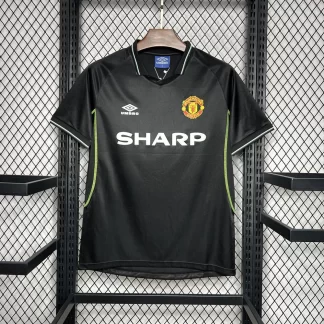 Camiseta de Fútbol Retro Tercera Equipación Visitante Manchester United 1998/1999 Calidad Tailandesa