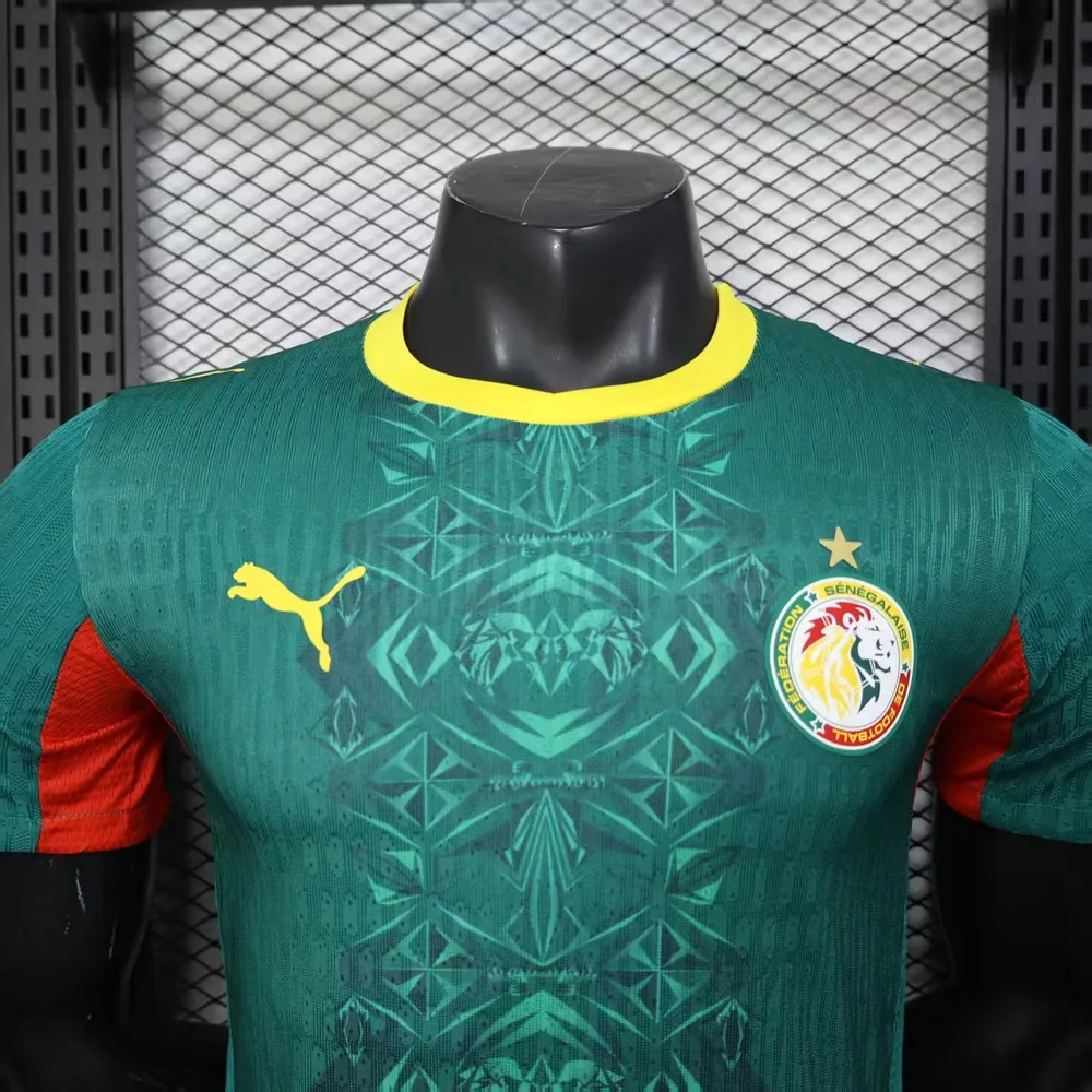 Camiseta de Fútbol Visitante de la Selección Nacional de Senegal Versión Jugador 2026