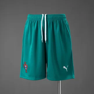 Pantalón corto Local verde de Portugal 2026 AAA calidad fan