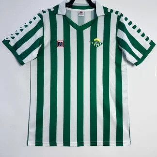 1982/1985 Retro Camiseta Local Real Betis Calidad Tailandesa