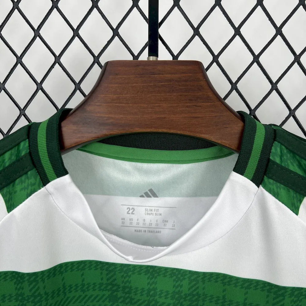 2025/2026 Camiseta Local Celtic Calidad Tailandesa Talla Infantil