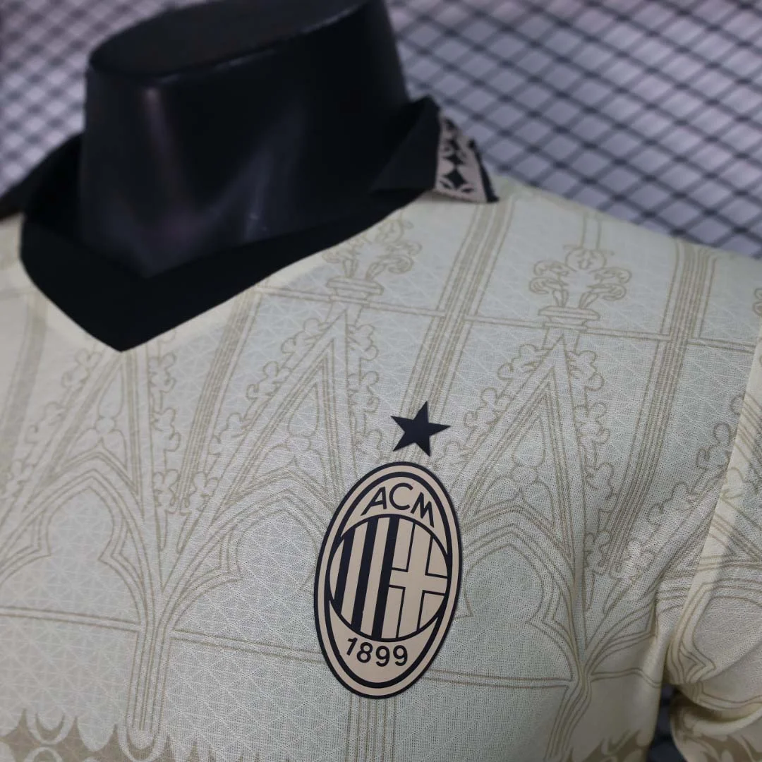 Camiseta Fútbol AC Milan Edición Conjunta Versión Jugador 2023/2024 Calidad Tailandesa