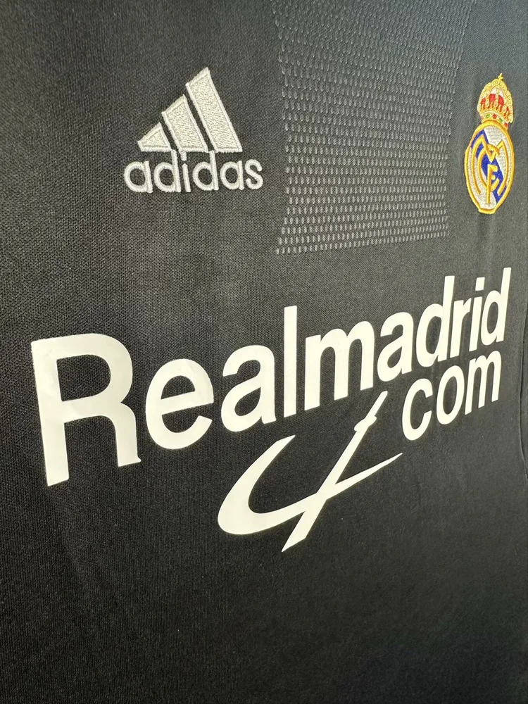 Camiseta de Fútbol Retro Real Madrid Visitante 2001/2002 Calidad Tailandesa