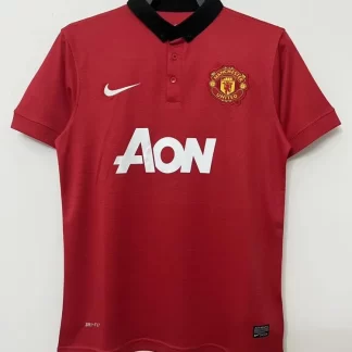 2013/2014 Retro Manchester United Equipación Local Camiseta de Fútbol Calidad Tailandesa