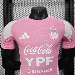 2025/2026 Camiseta Entrenamiento Rosa Argentina Versión Jugador Calidad Tailandesa