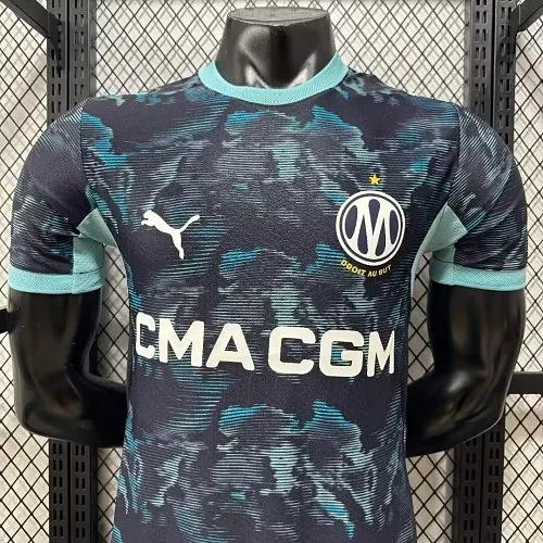 2026/2027 Versión Jugador Camiseta de Fútbol Visitante Olympique de Marseille 1:1 Calidad Tailandesa