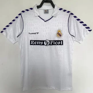 1988-1990 Retro Real Madrid Camiseta Local Calidad Tailandesa