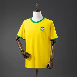 2020 Retro Brasil Local Camiseta de Fútbol AAA calidad aficionado