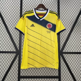 2014 Retro Colombia Local Camiseta AAA calidad aficionado