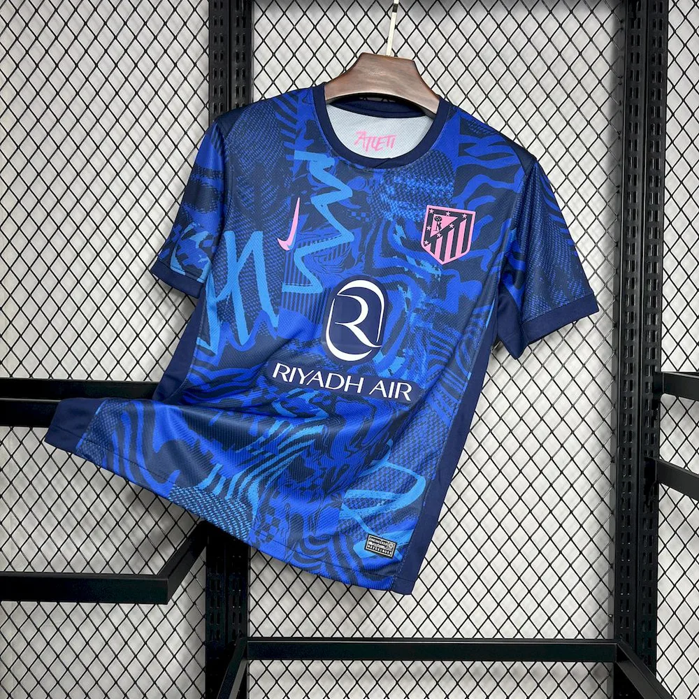 2024/2025 Atletico Madrid Camiseta de Tercera Visitante Fútbol Calidad Tailandesa